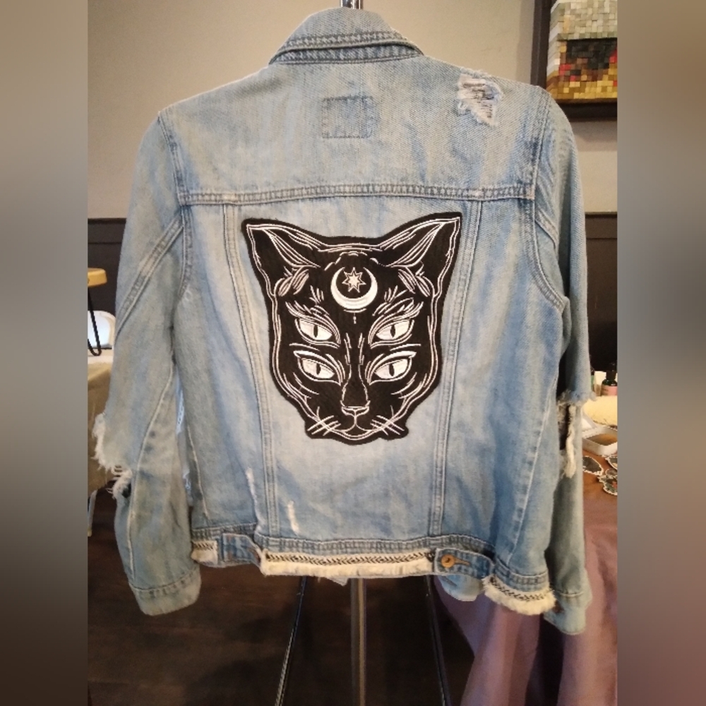 Old Navy Jean Jacket With Patches